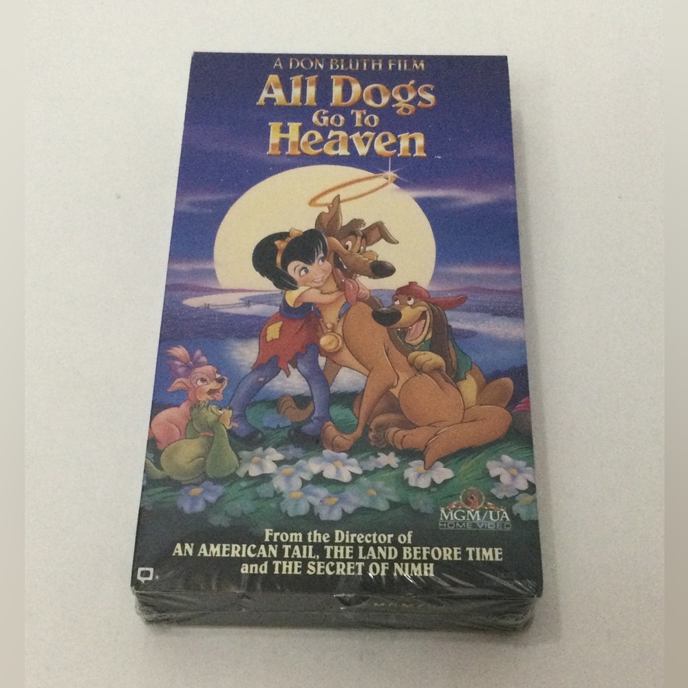 All Dogs Go To Heaven Brand New Sealed VHS Tape